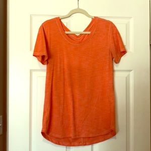 Lululemon top - coral color